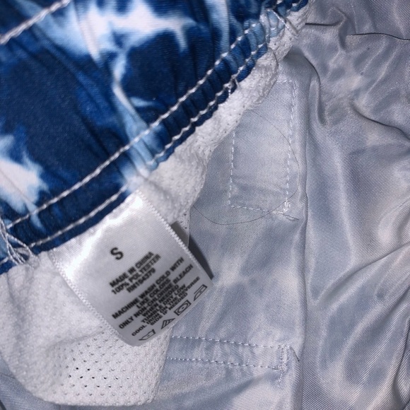 Aeropostale Blue & White Swim Trunks size S - Picture 6 of 8